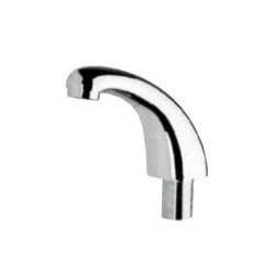 CAÑO ENCIMERA FUNDIDO CROMO 1/2