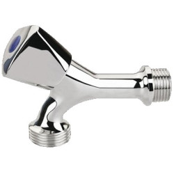 GRIFO LAVADORA SENCILLO 1/2x3/4 VOLANTE METAL