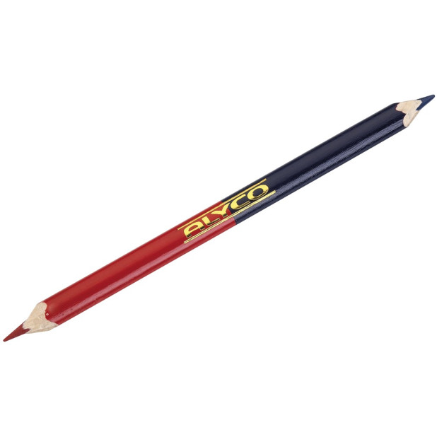 LAPIZ PROFESIONAL AZUL/ROJO 175MM