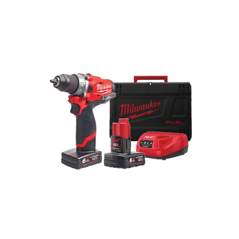 TALADRO PERCUTOR MILWAUKEE M12FPD-602X
