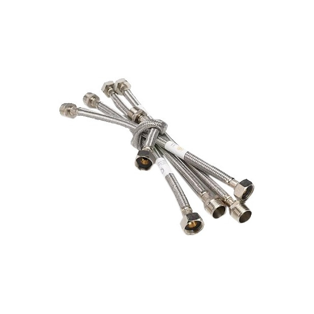 FLEXIBLE INOX M3/8xH1/2x40cm