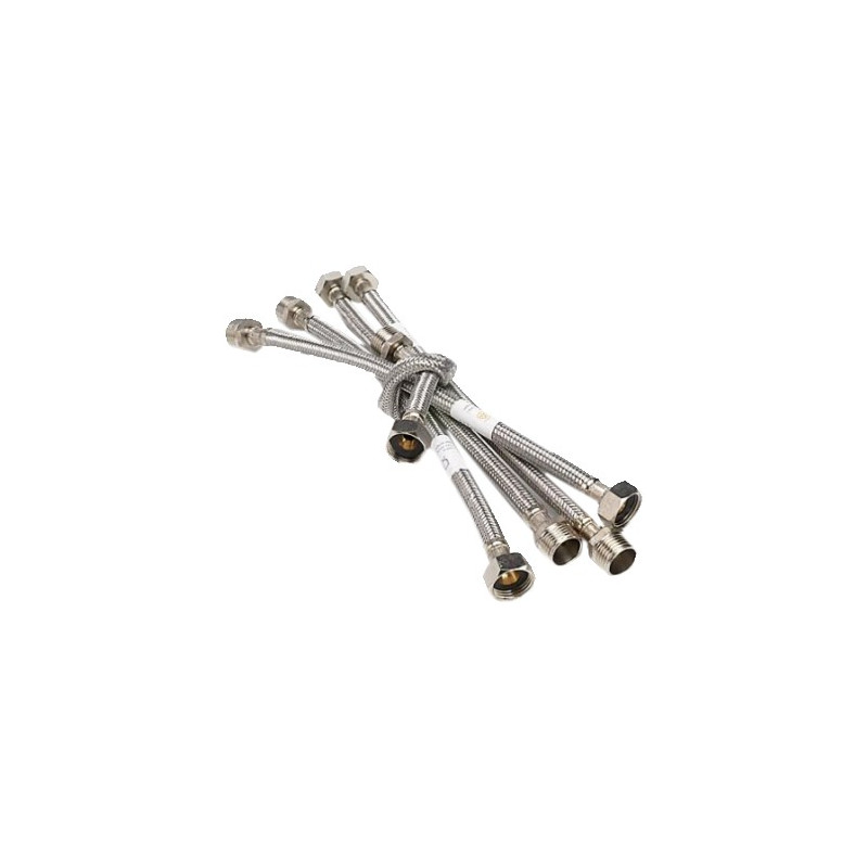 FLEXIBLE INOX M3/8xH1/2x60cm