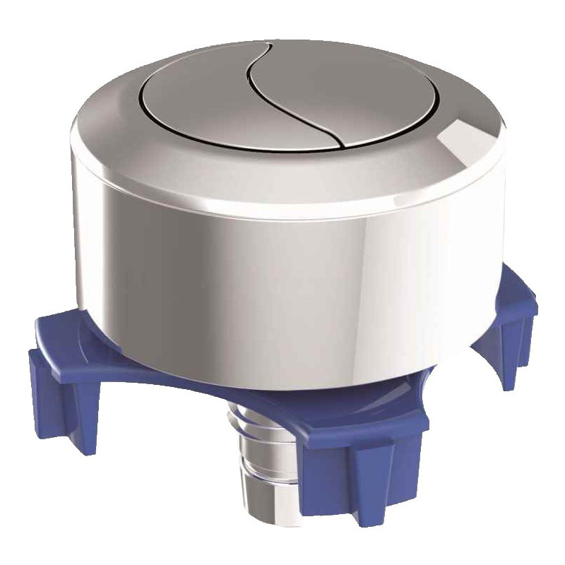 CONJUNTO PULSADOR MOD.DENIA DOBLE DESCARGA CABLE