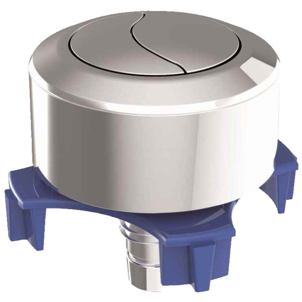 CONJUNTO PULSADOR MOD.DENIA DOBLE DESCARGA CABLE