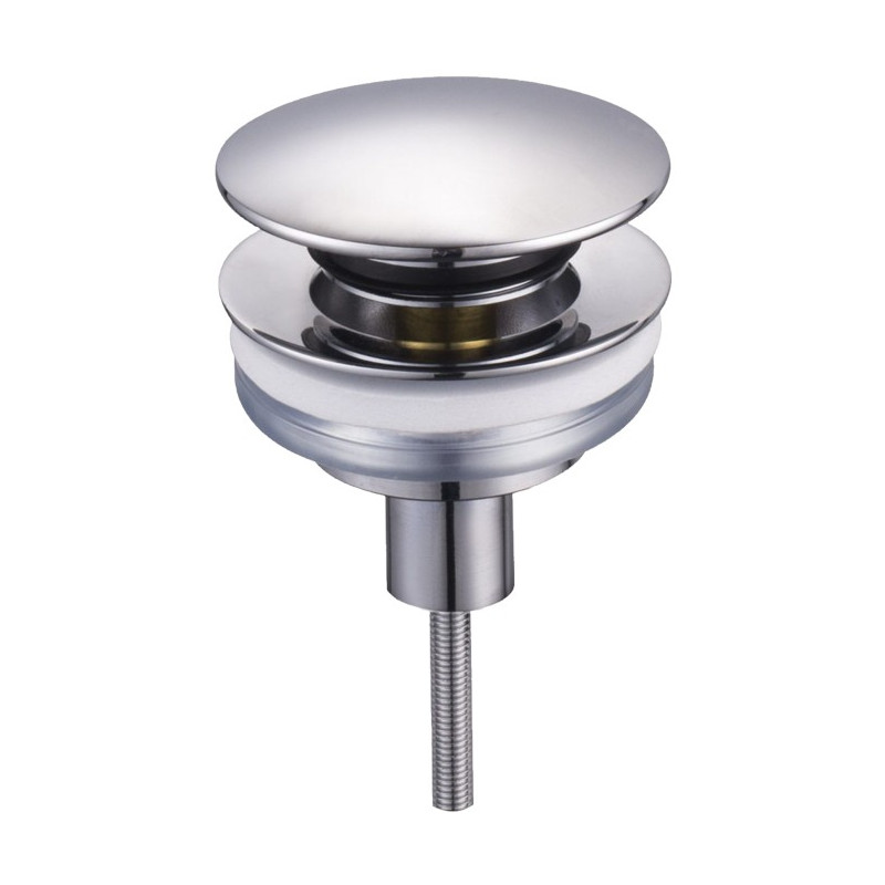 CONJUNTO SUPERIOR LATON CROMADO TAPON EXT.D.63MM