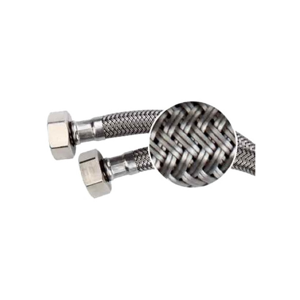 FLEXIBLE KORMAN INOX M3/8xH1/2x40cm.