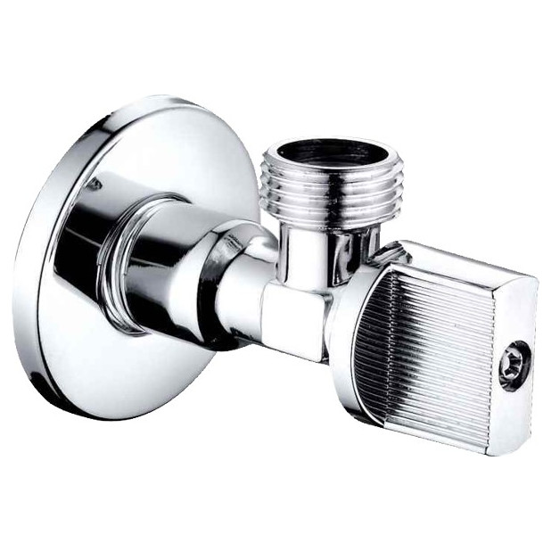 VALVULA ESCUADRA 1/2" 3/8"  KORMAN