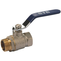 VALVULA LATON ESFERA M/H PN25 1"