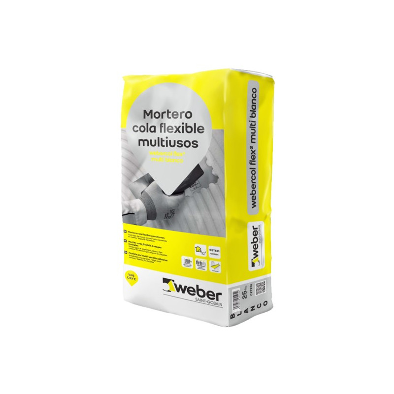 WEBERCOL FLEX2 MULTI 25KG. GRIS