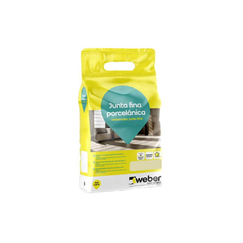 WEBERCOLOR JUNTA FINA 5KG. BEIGE***descatalogado