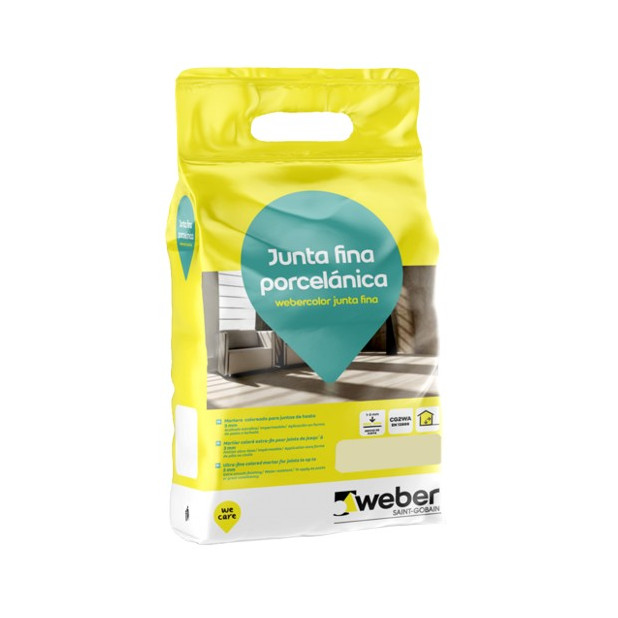 WEBERCOLOR JUNTA FINA 5KG. BEIGE***descatalogado