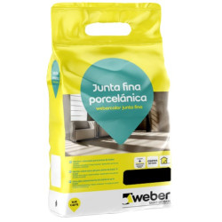 WEBERCOLOR JUNTA FINA 5KG. NEGRO***descatalogado