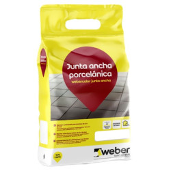 WEBERCOLOR JUNTA ANCHA 5KG. BLANCO***descatalogado