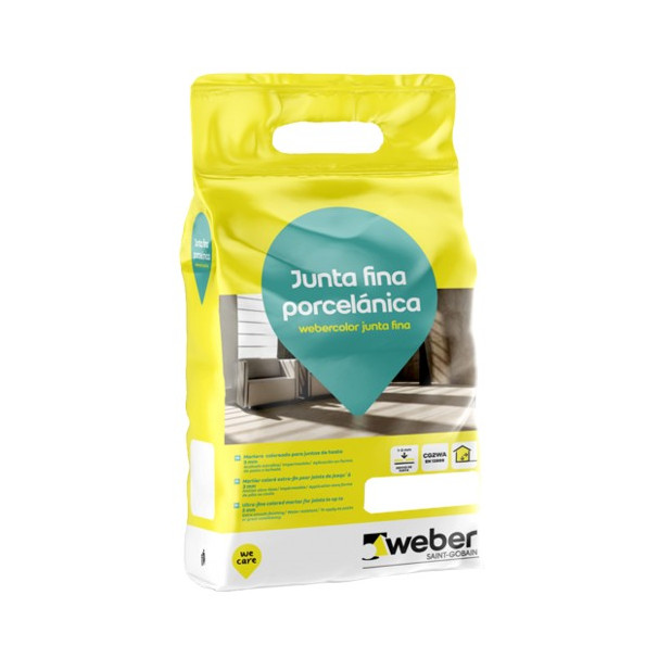 WEBERCOLOR JUNTA FINA 5KG. BLANCO***descatalogado