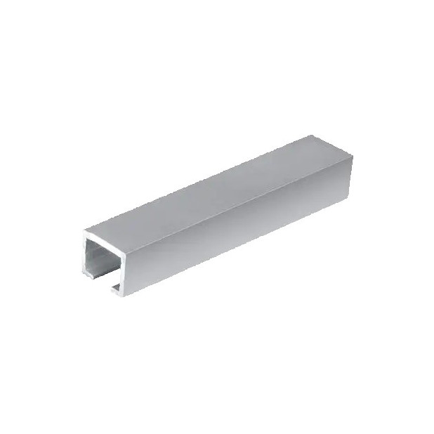 PERFIL AL.LISTELO SATINADO 10X8MM 2,5CM