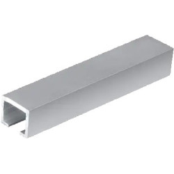 PERFIL AL.LISTELO SATINADO 20X8MM 2,5CM