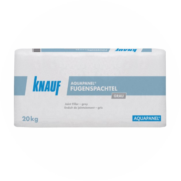 MORTERO JUNTAS AQUAPANEL GRIS 20KG.