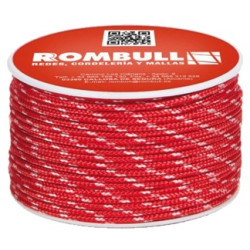 CARRETE CORDON FANTASIA PES 2,5MM/60MTS ROJO