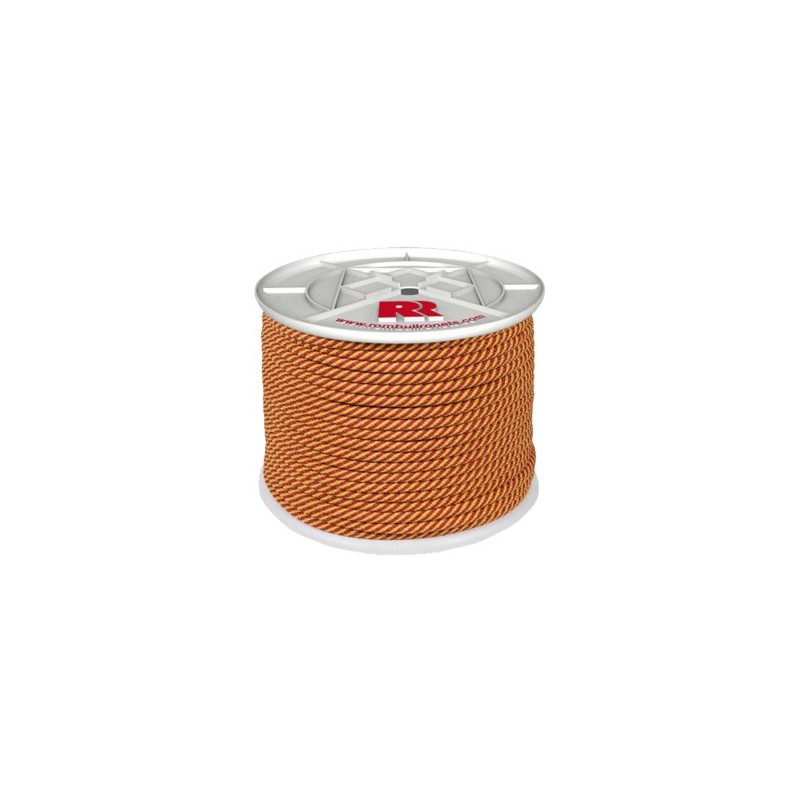 CARRETE CUERDA CTA PP 6MM/15MTS ROJO/AMA