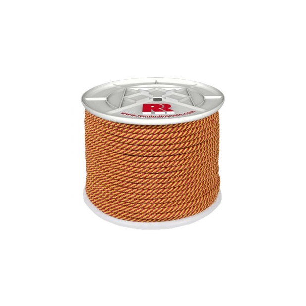 CARRETE CUERDA CTA PP 6MM/15MTS ROJO/AMA