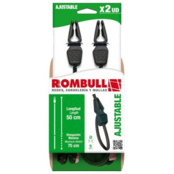 PULPO AJUSTABLE EN LAZO 5MM/50 CM-2UNID.