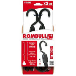 PULPO PLANO 18MM/80CM C/GANCHO NEGRO