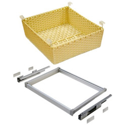 CESTILLO MIMBRE + CUADRO MOD.60