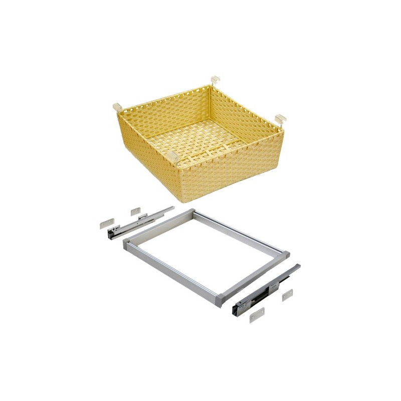 CESTILLO MIMBRE + CUADRO MOD.90