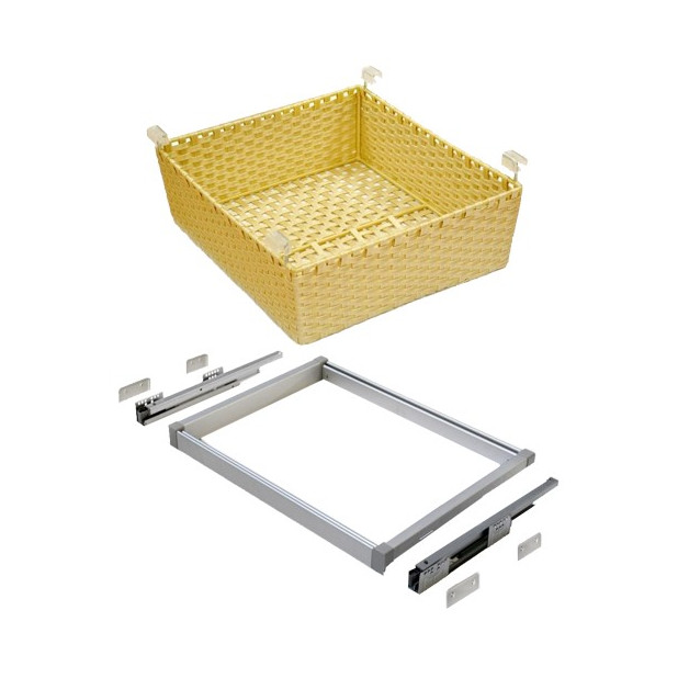 CESTILLO MIMBRE + CUADRO MOD.90
