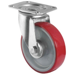 RUEDA BSC PSR 80 PLACA ROJA-GRIS