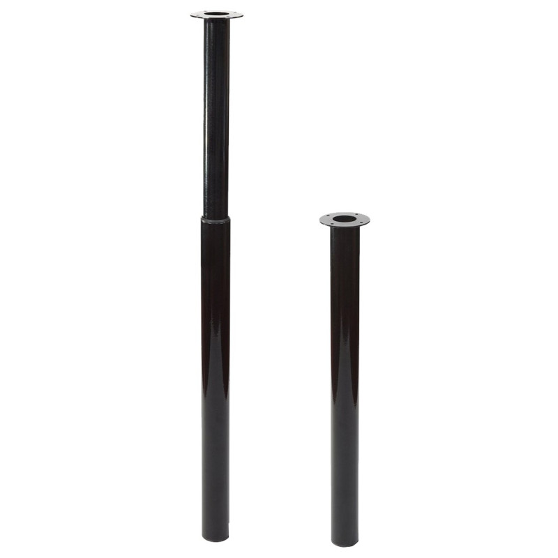 PATA EXTENSIBLE M-406E ACERO NEGRA