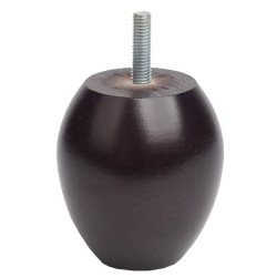 PATA MADERA OVALADA M-457 ALT.070 D65 WENGE