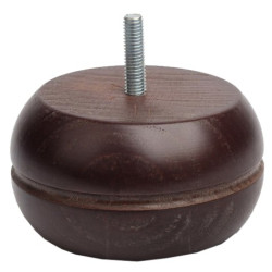 PATA MADERA REDONDA M-459 ALT.050 D92 WENGE