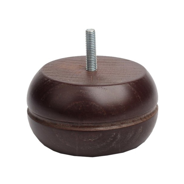 PATA MADERA REDONDA M-459 ALT.050 D92 WENGE