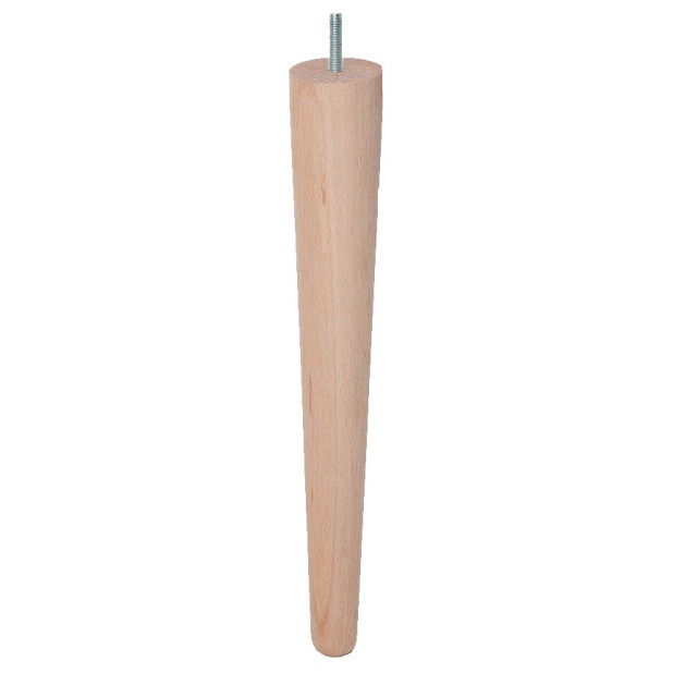 PATA MADERA CONICA M-937 ALT.330 D46 HAYA TRAN