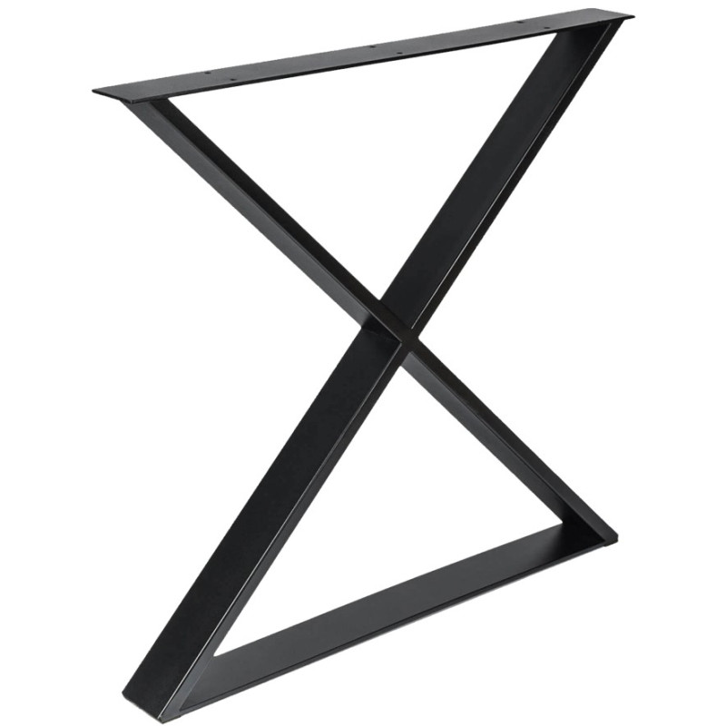 PATA ACERO 80x71CM ASPA NEGRO PORO (EMB. CAJA)