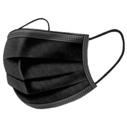 MASCARILLA DESECHABLE NEGRA (50UND)