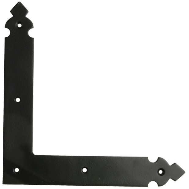 ESCUADRA PLANA 400X400 NEGRO