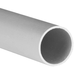 TUBO REDONDO 250CM 13x1,2MM PLATA