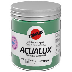 ACUALUX SATINADO VERDE HIER. 75ML
