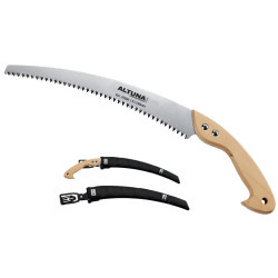 SERRUCHO CURVO 330mm.MANGO MADERA CON FUNDA 29602