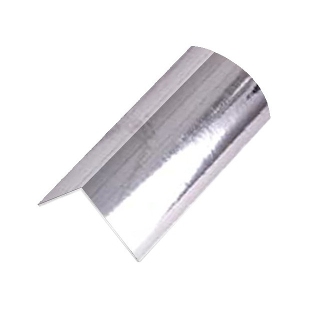 ANGULO PVC 20x20MMx250CM.EXTRA ADH.PLATA