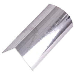ANGULO PVC 25x25MMx250CM. EXTRA ADH.PLATA