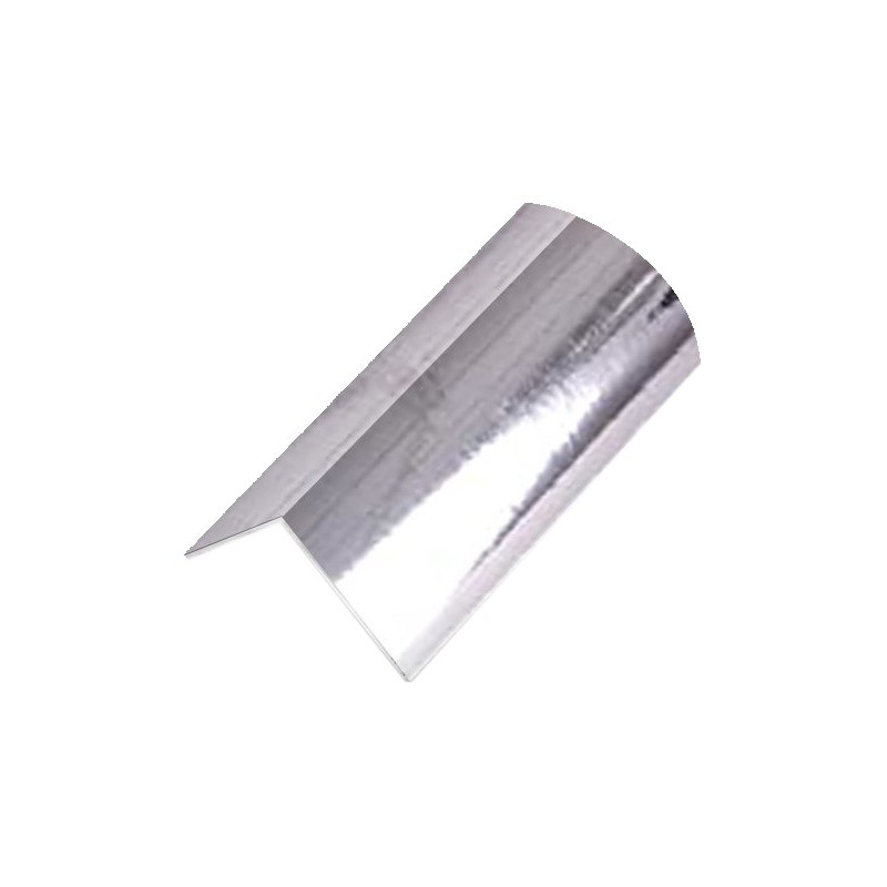 ANGULO PVC 30x30MMx250CM.EXTRA ADH.PLATA