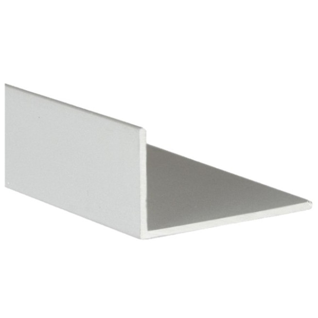 PERFIL ALU ANOD PLATA M-9001 40x15x1.3MM 2.6MTS