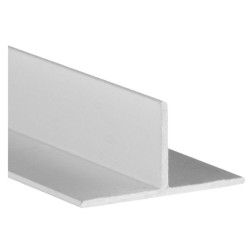 PERFIL "T" ALU ANOD PLATA M-9007 30x15x1.3MM 2.6MT
