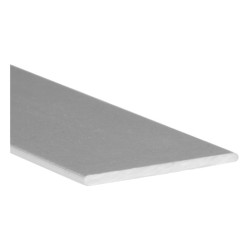 PERFIL ALU PLATA  LISO M-9002 30x1.5 1MTS