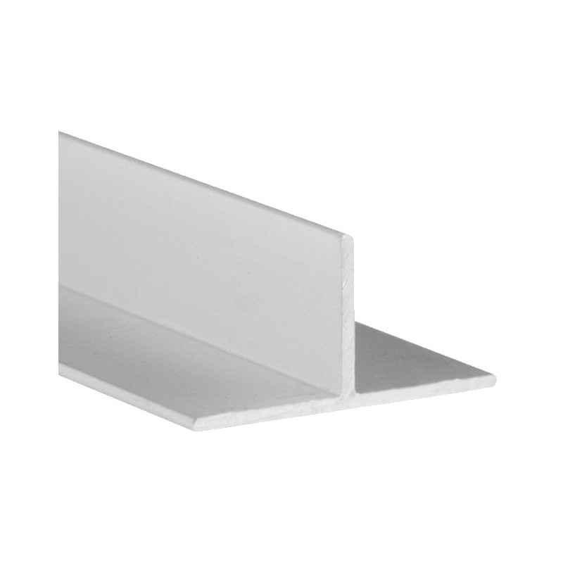 PERFIL "T" ALU PLATA M-9007 25x25x1.3MM 1MTS