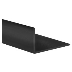 ANGULO PVC NEGRO M-9101 25x25x1MM 2.6MTS