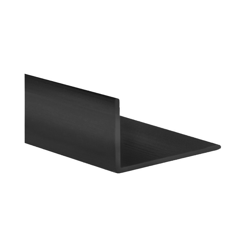 ANGULO PVC NEGRO M-9101 25x25x1MM 2.6MTS